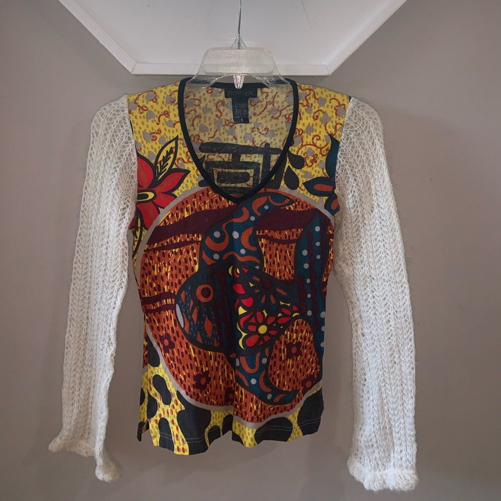 Vintage women Custo Barcelona knit top